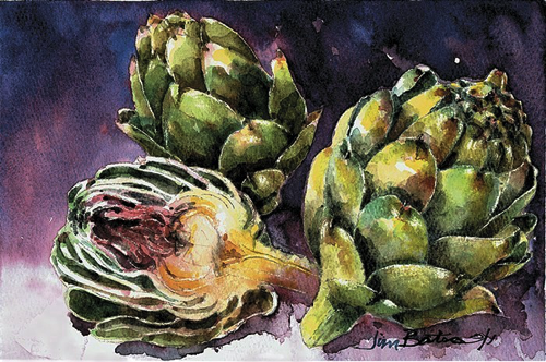 Artichokes
11 x 14” - $75